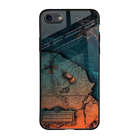 Geographical Map Glossy Case for iPhone 6