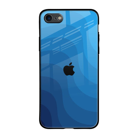 Blue Wave Abstract Glossy Case for iPhone 6