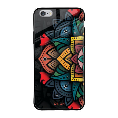 Retro Gorgeous Flower Glossy Case for Apple iPhone 6