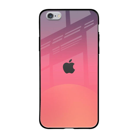 Sunset Orange Glossy Case for iPhone 6