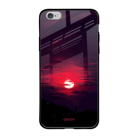 Morning Red Sky Glossy Case For iPhone 6