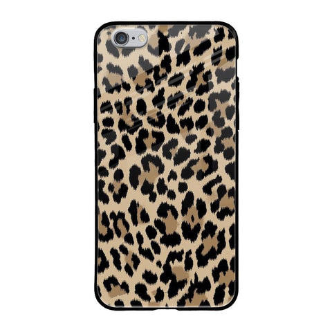 Leopard Seamless Glossy Case For iPhone 6