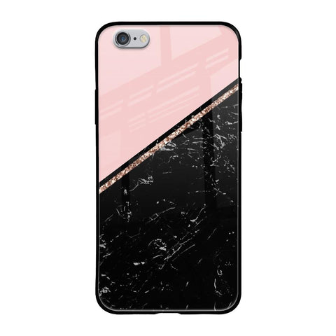 Marble Texture Pink Glossy Case For iPhone 6