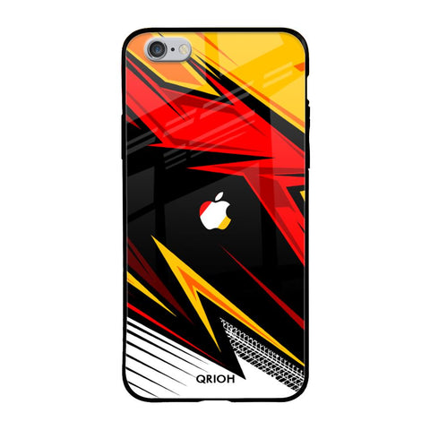 Race Jersey Pattern Glossy Case For iPhone 6