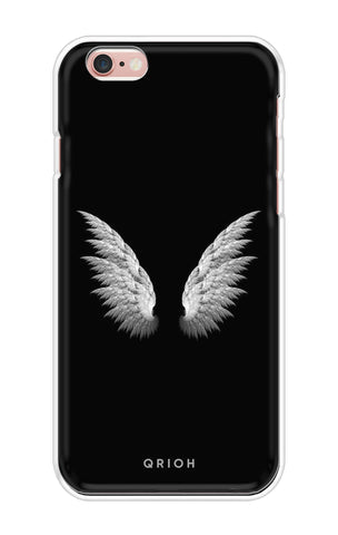 White Angel Wings Soft Cover for iPhone 6