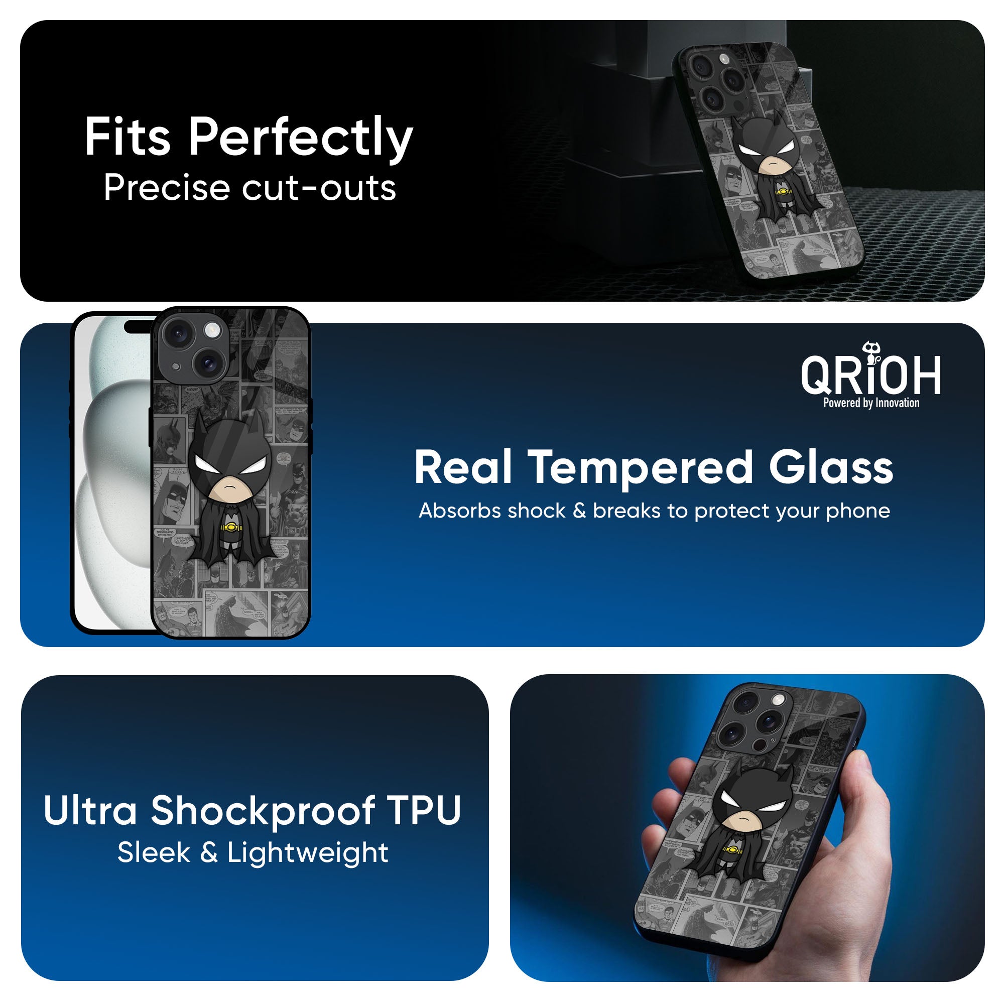Cartoon Art Glass Case for iPhone 17 Pro Max