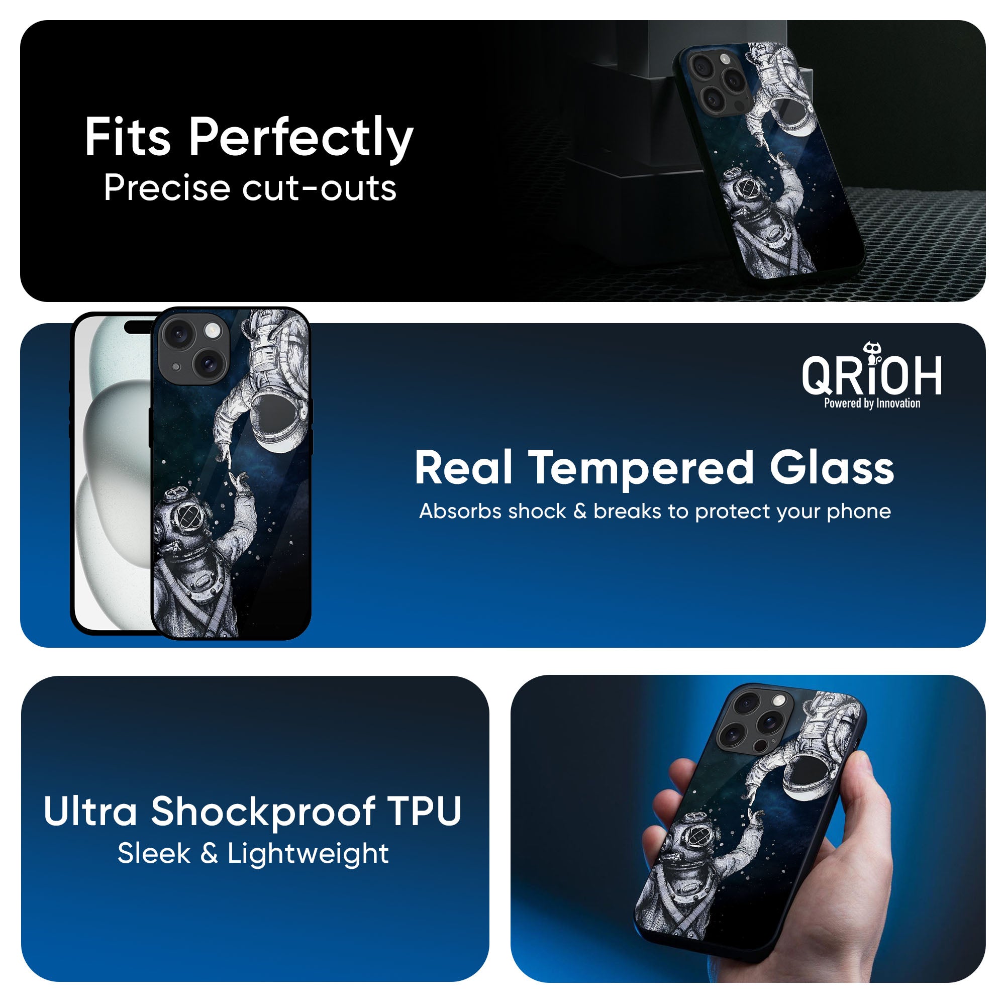 Astro Connect Glass Case for iPhone 17 Pro Max