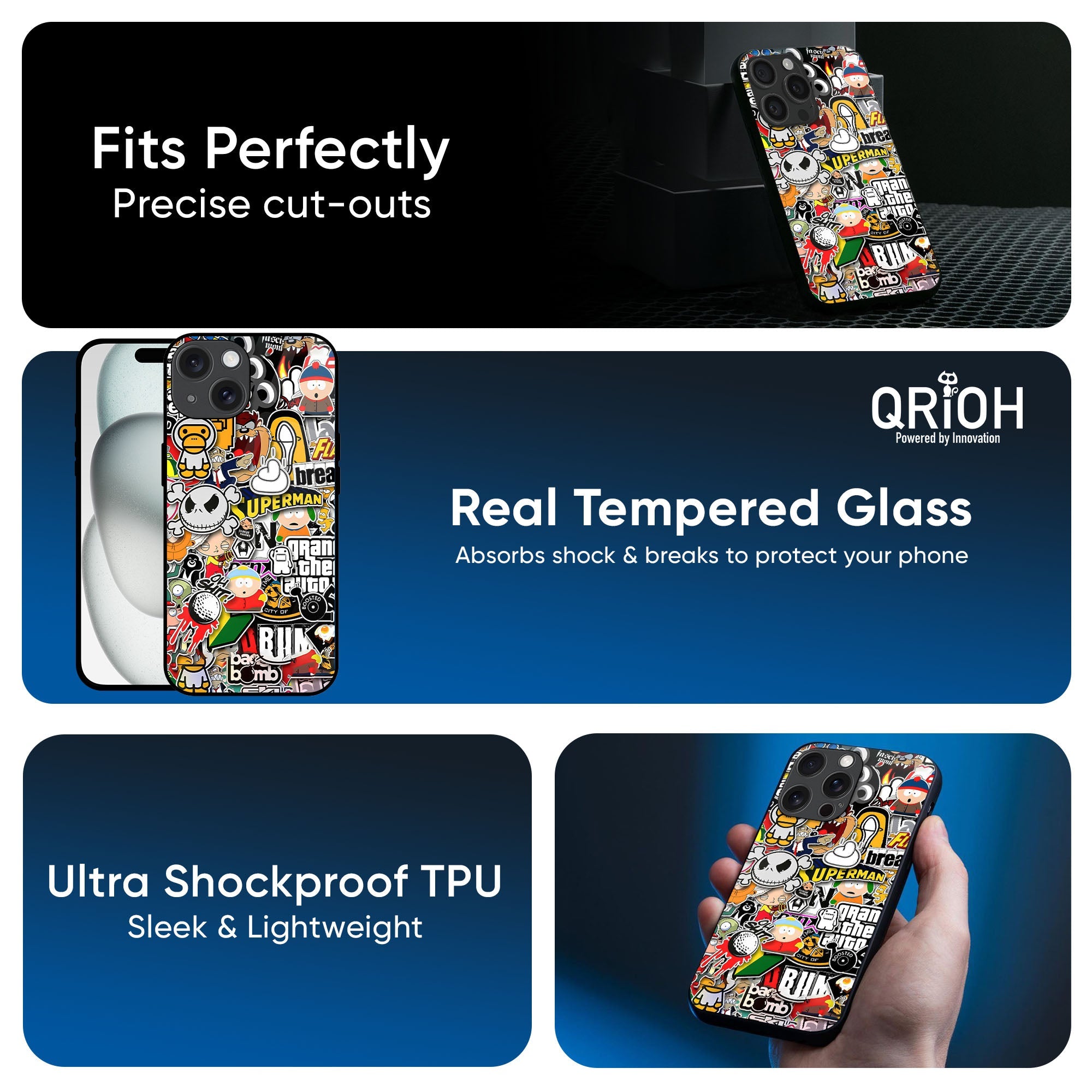 Boosted Glass Case for iPhone 17 Pro Max