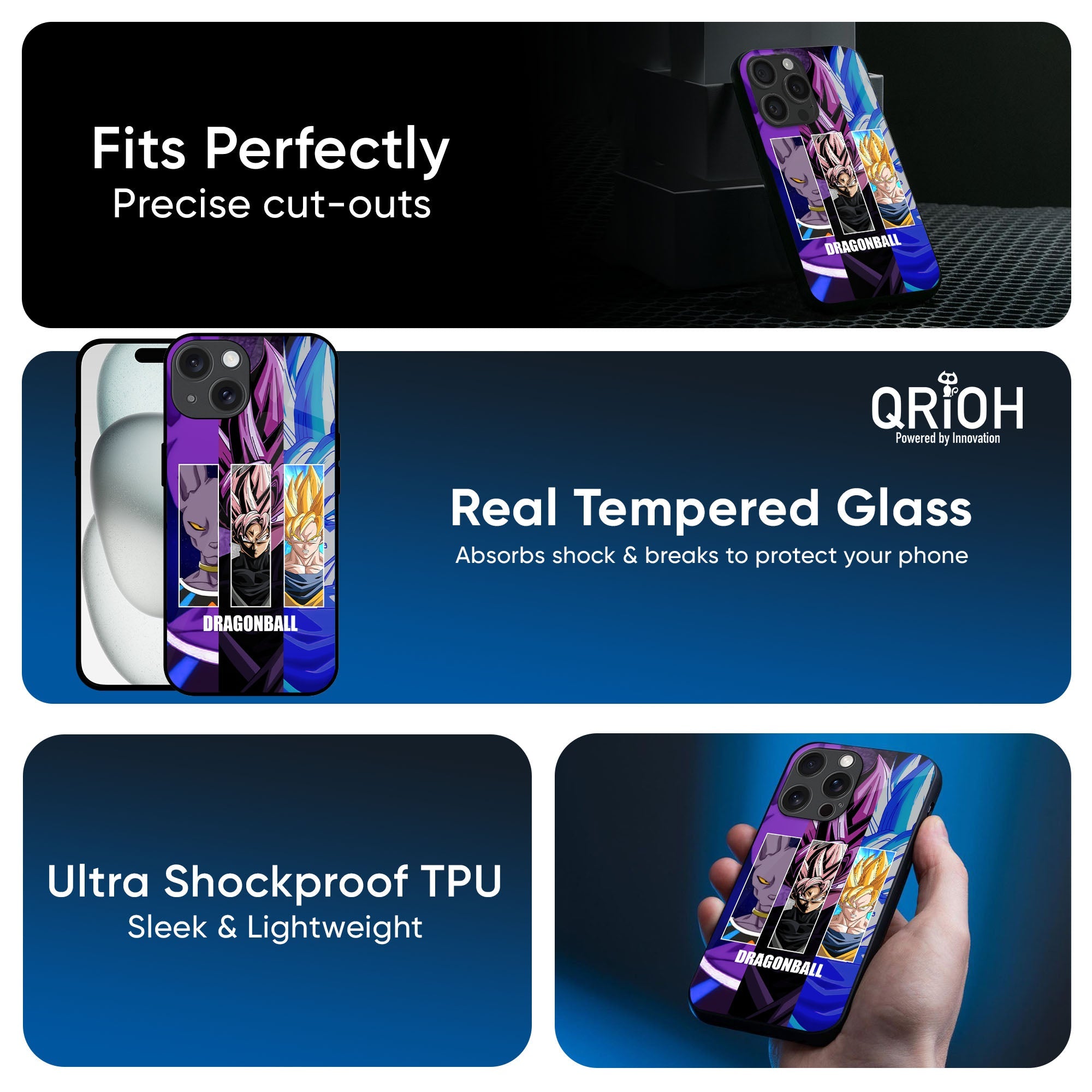 DGBZ Glass Case for iPhone 17 Pro Max