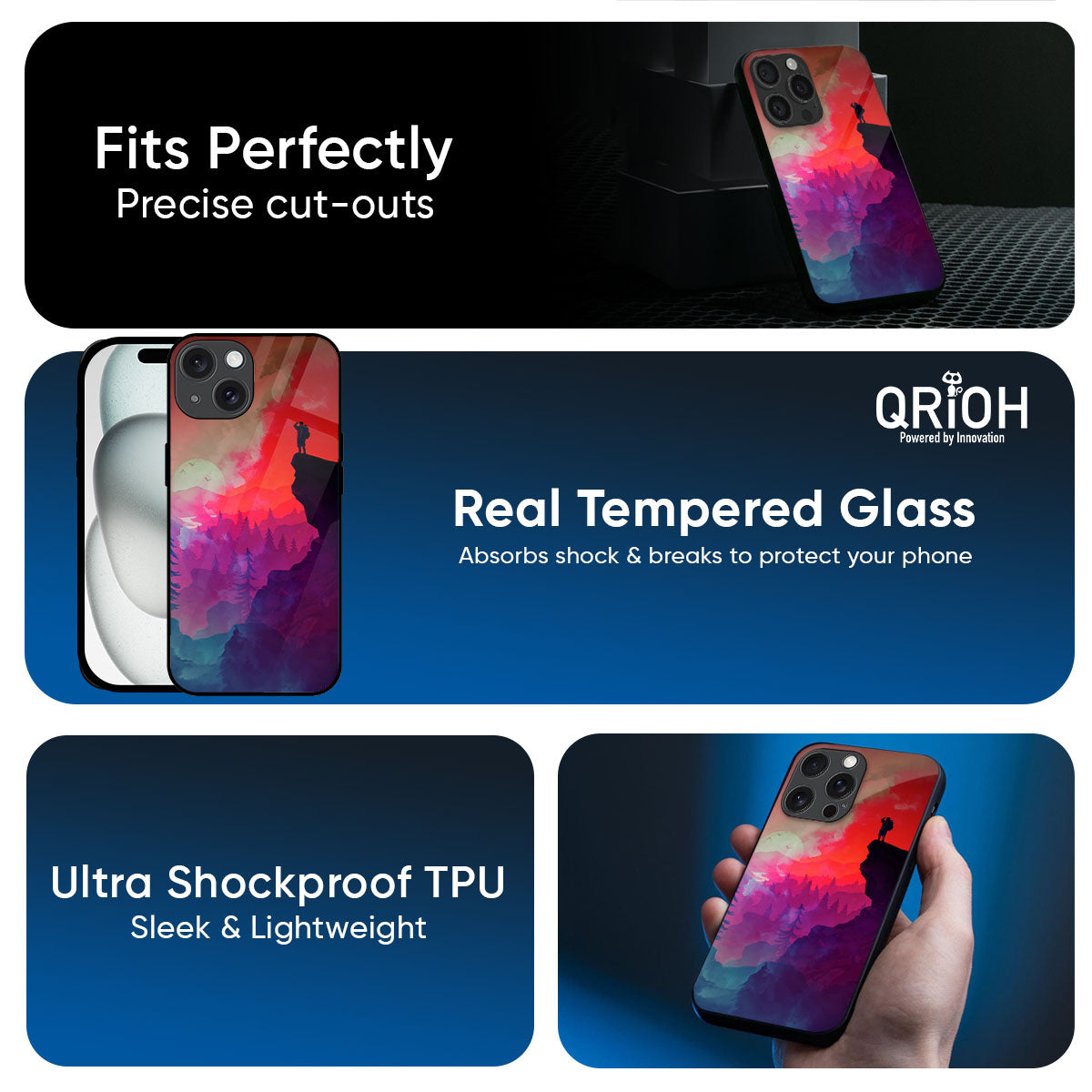 Dream So High Glass Case For iPhone 17 Pro Max