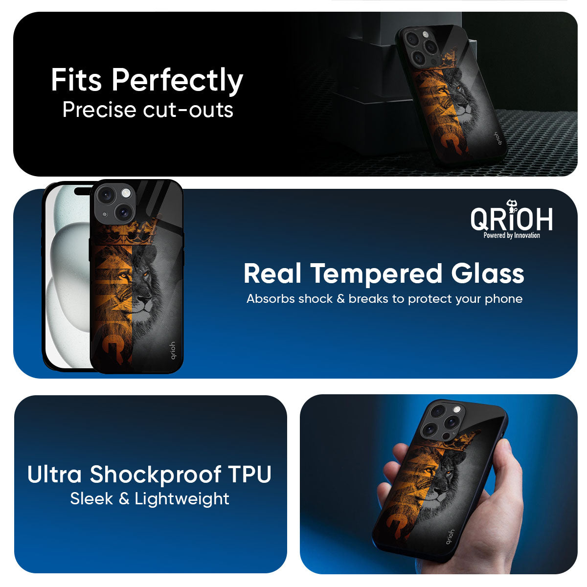 King Of Forest Glass Case for iPhone 17 Pro Max