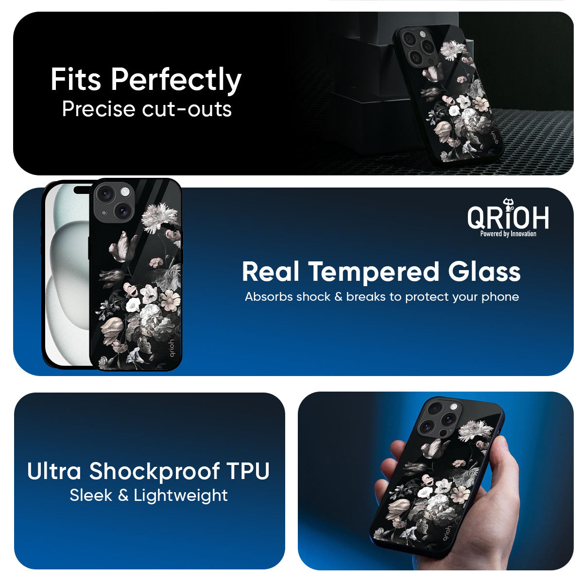 Artistic Mural Glass Case for iPhone 17 Pro Max