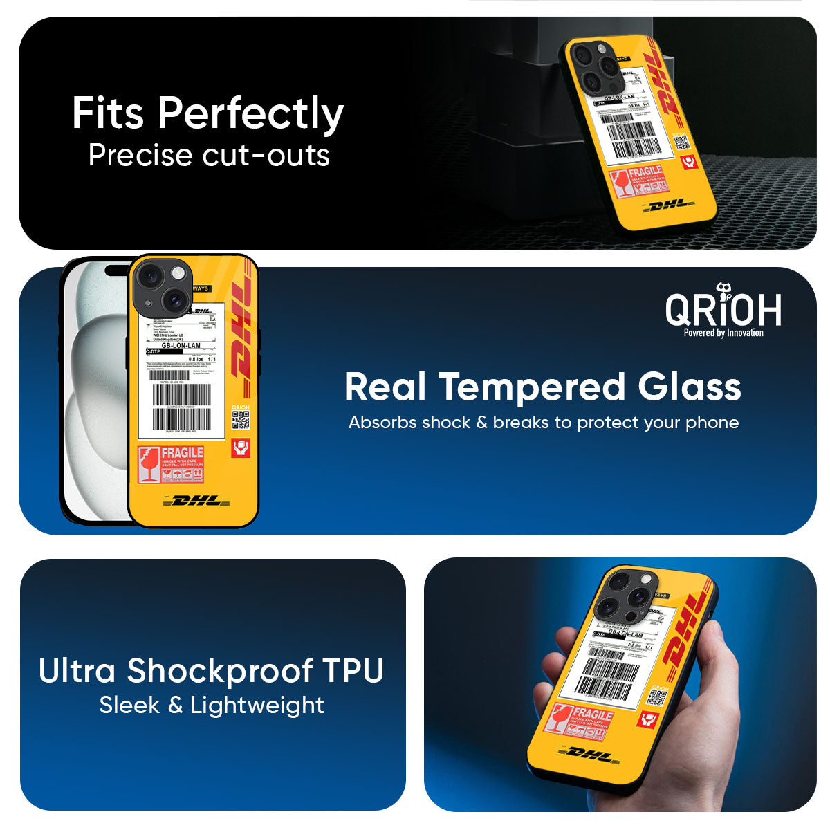 Express Worldwide Glass Case For iPhone 17 Pro Max