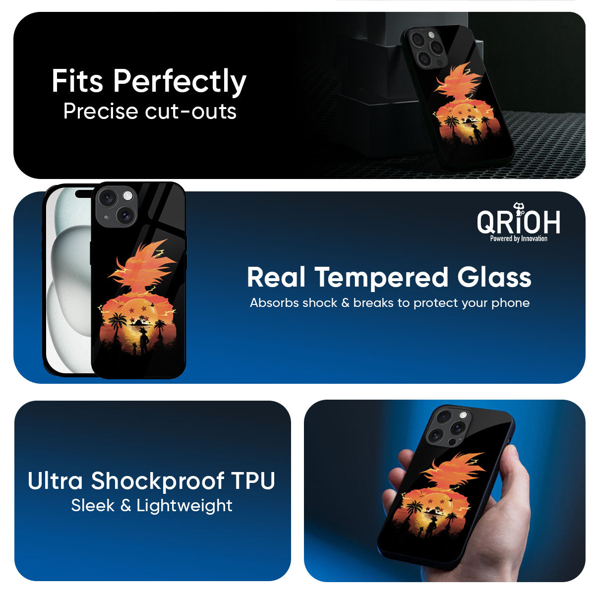 Japanese Paradise Glass Case for iPhone 17 Pro Max