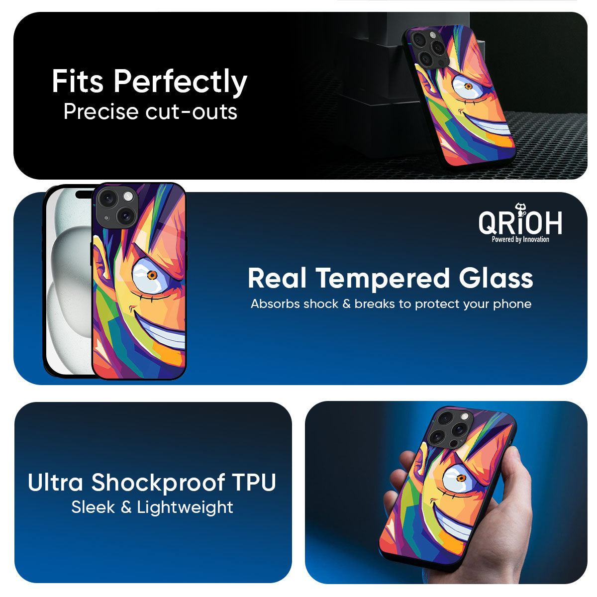 Monkey Wpap Pop Art Glass Case for iPhone 17 Pro Max