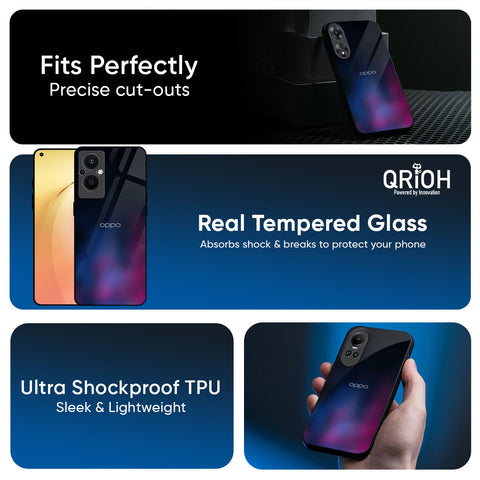 Pink Smudge Glossy Case for Oppo Reno13 Pro 5G