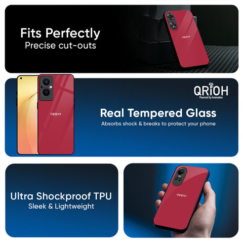 Solo Maroon Glossy case for Oppo Reno13 Pro 5G