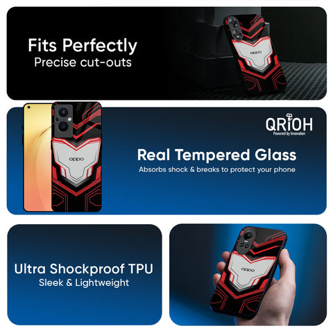 Quantum Suit Glossy Case For Oppo Reno13 Pro 5G