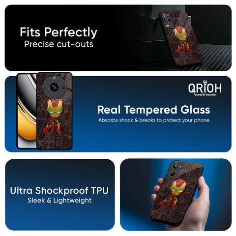 Angry Baby Super Hero Glossy Case for Realme P3 5G