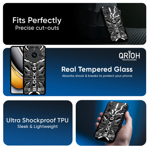 Monochrome Magic Glossy Case for Realme P3 5G
