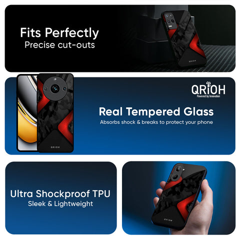 Modern Camo Abstract Glossy Case for Realme P3 5G