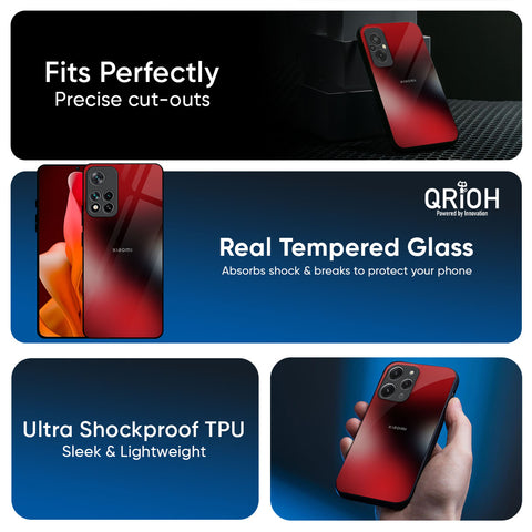 Red Garnet Glossy Case for Redmi 14C 5G