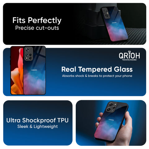Cloudy Galaxy Glossy Case for Redmi 14C 5G