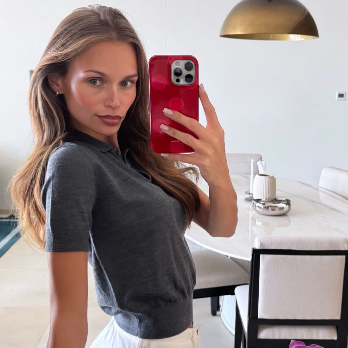 Berry Blush Premium Tough Shining Phone Case (Double Layer) Available For All iPhone Models