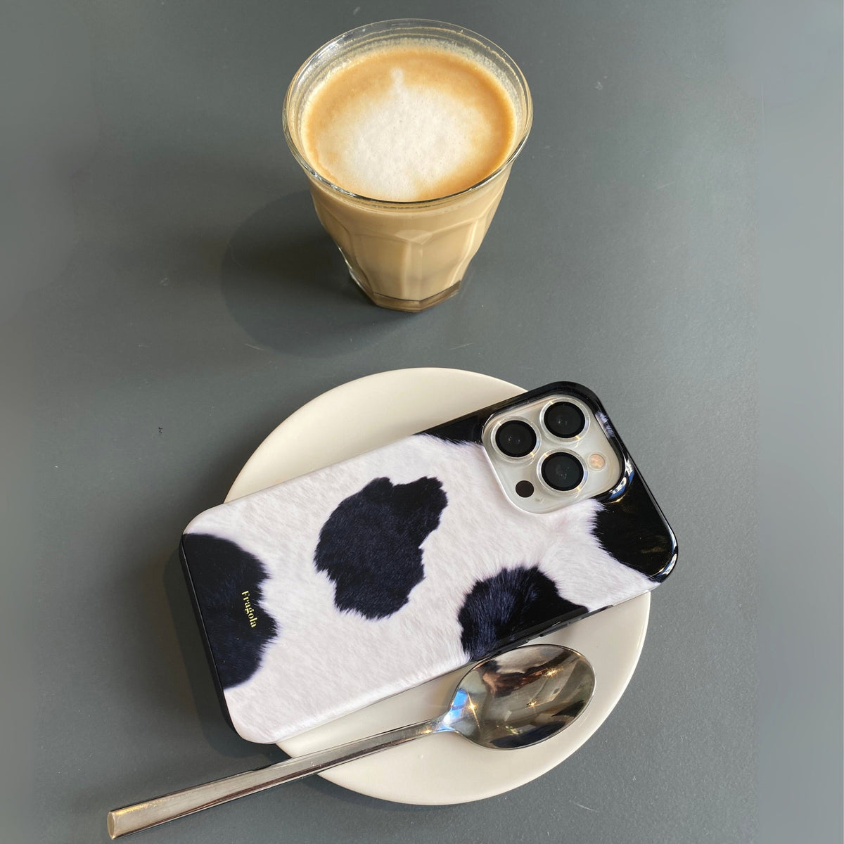 Dairy Premium Tough Shining Phone Case (Double Layer) Available For All iPhone Models