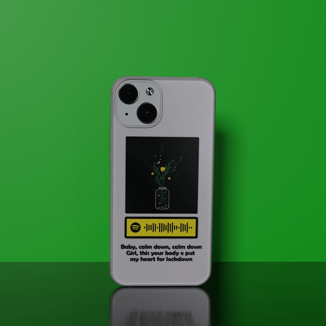 Calm Down - Soft Transparent Silicon Case Acrylic (Anti Yellow)