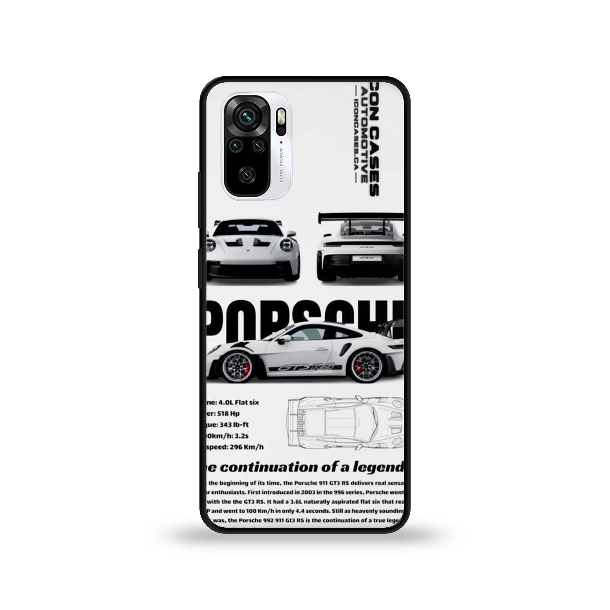 Xiaomi Redmi Note 10 4G - Wallpaper 100 - Premium Printed Glossy Phone Case