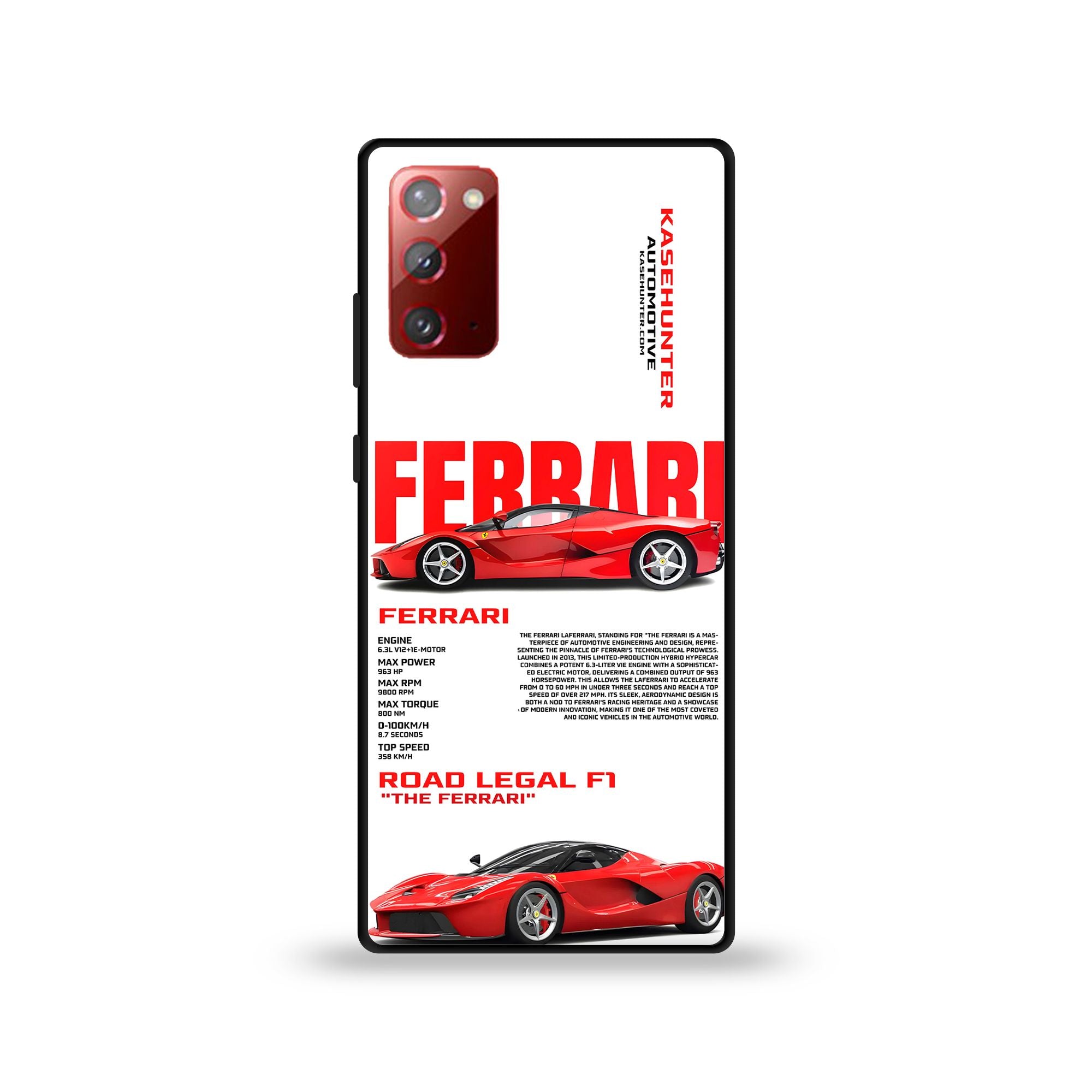 Samsung Galaxy Note 20 - Wallpaper 163 - Premium Printed Glossy Phone Case