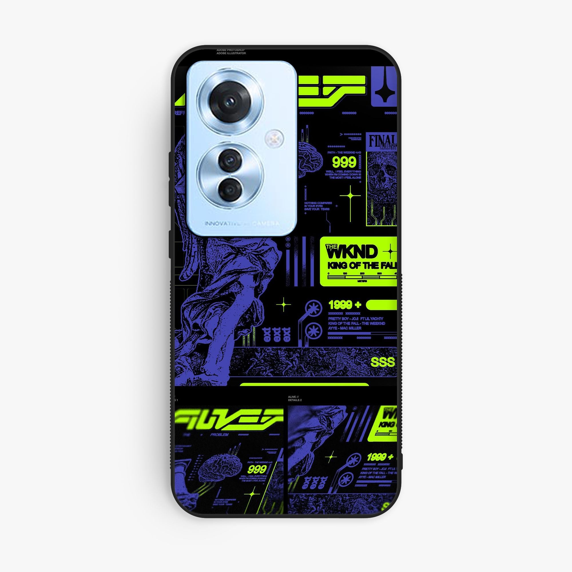 Oppo Reno 11F - Wallpaper 084 - Premium Printed Glossy Phone Case
