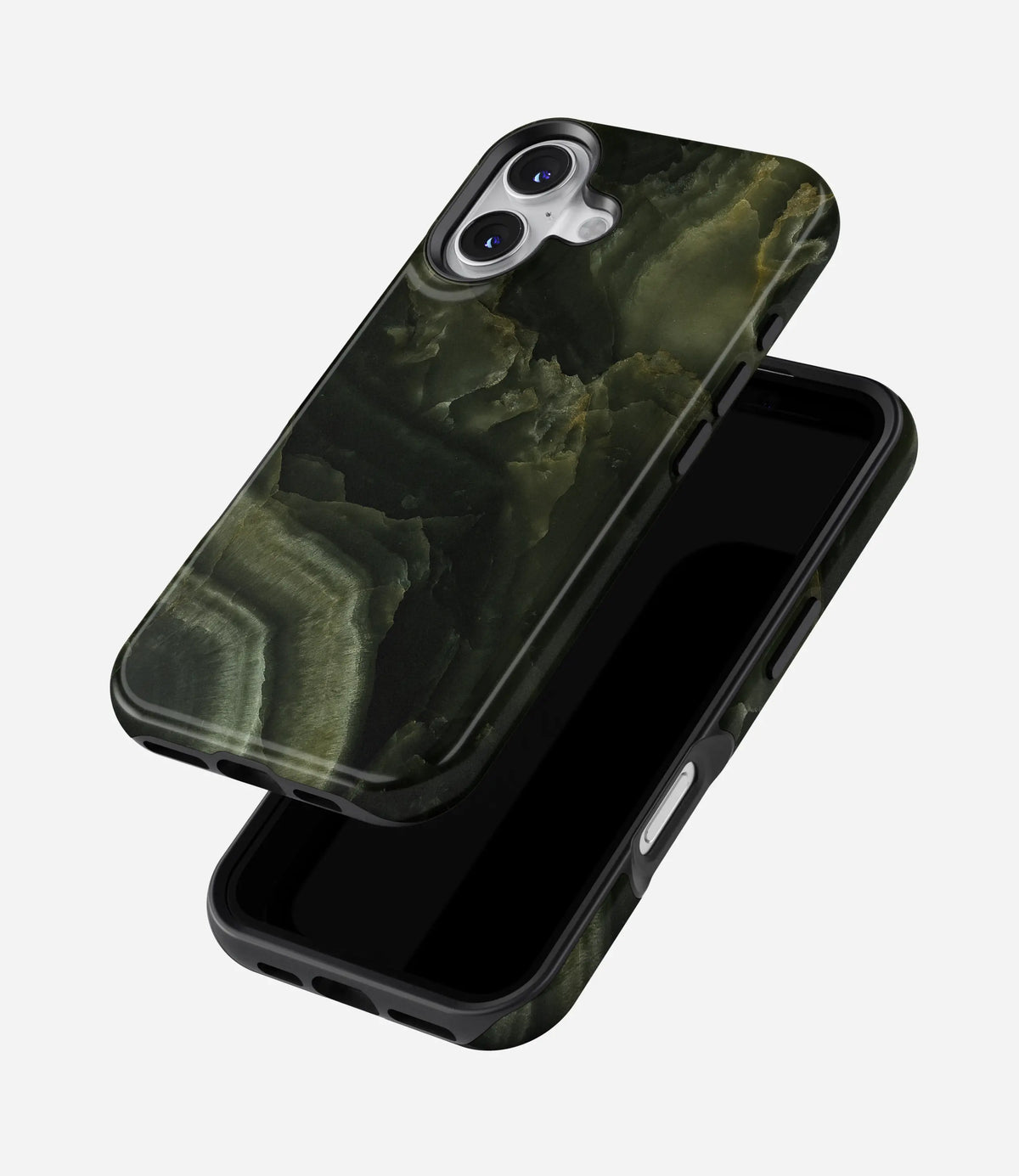 Emerald Onyx Premium Tough Shining Phone Case (Double Layer) Available For All iPhone Models