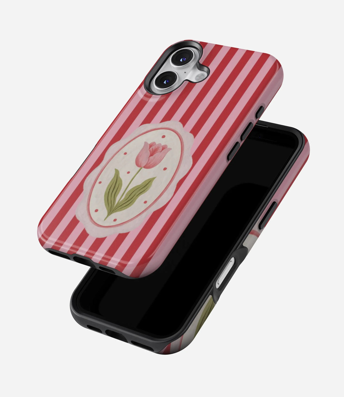Scarlet Bloom Premium Tough Shining Phone Case (Double Layer) Available For All iPhone Models