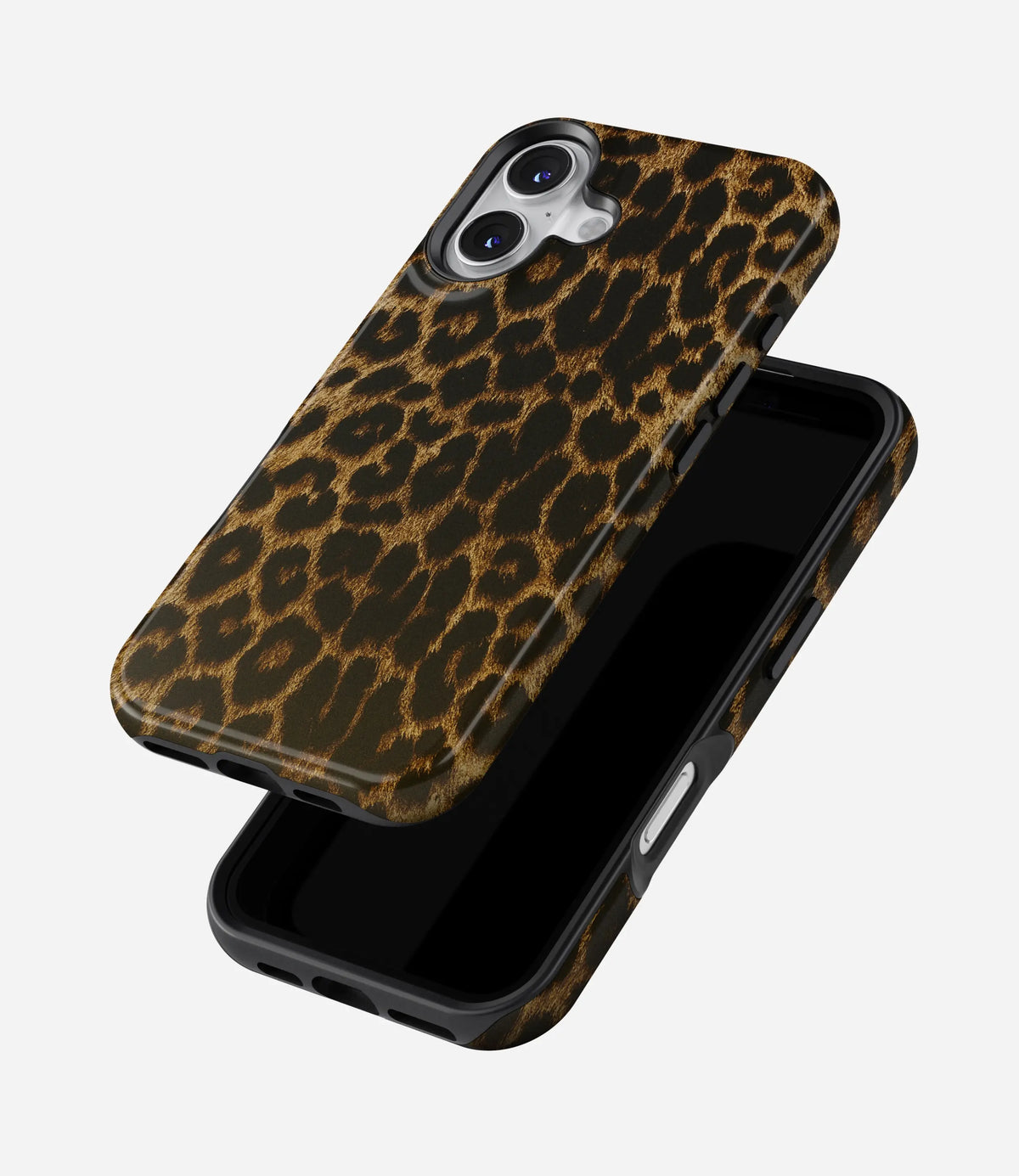 Golden Leopard Premium Tough Shining Phone Case (Double Layer) Available For All iPhone Models