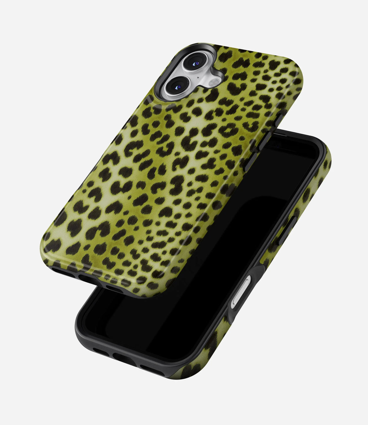 Neon Panther Premium Tough Shining Phone Case (Double Layer) Available For All iPhone Models