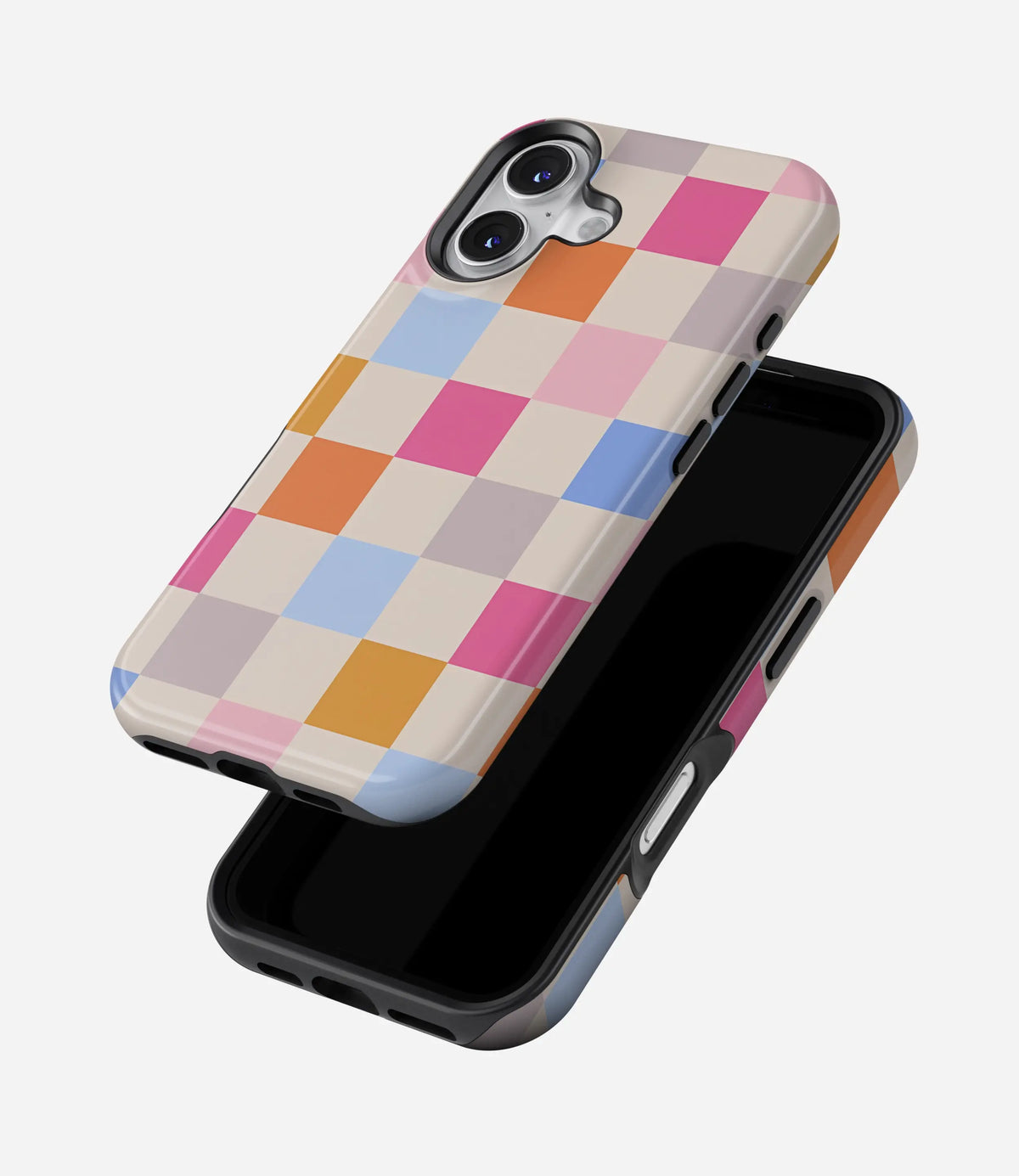 Candy Checks Premium Tough Shining Phone Case (Double Layer) Available For All iPhone Models