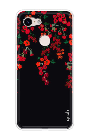 Floral Deco Soft Cover For Google Pixel 3 XL