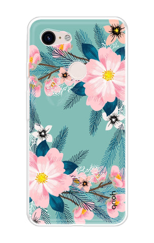 Wild flower Soft Cover for Google Pixel 3 XL