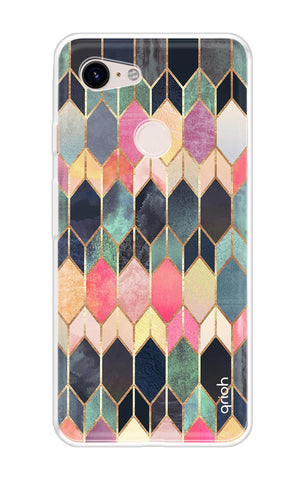 Shimmery Pattern Soft Cover for Google Pixel 3 XL