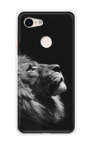 Lion Looking to Sky Soft Cover for Google Pixel 3 XL