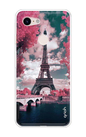 When In Paris Soft Cover For Google Pixel 3 XL