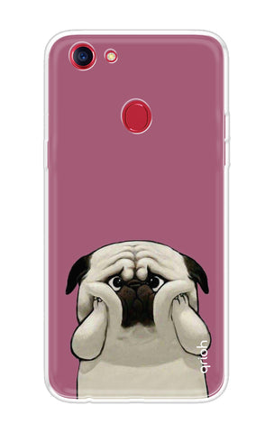 Chubby Dog Soft Cover for Oppo F7 Youth