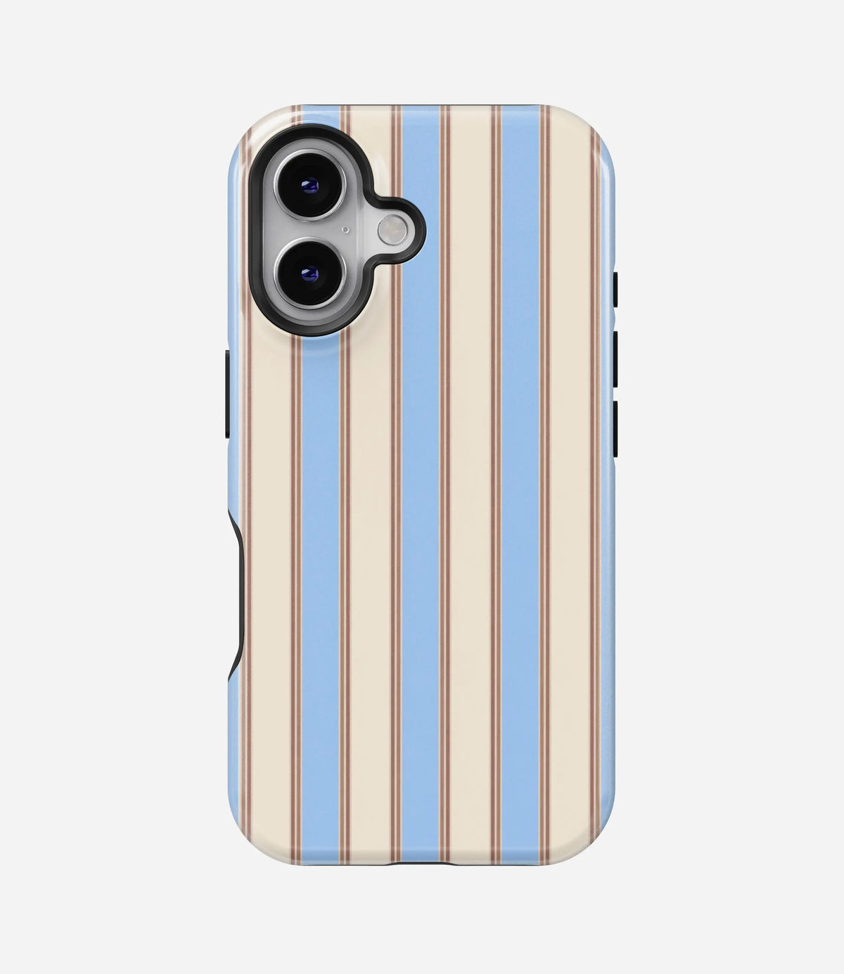 Sailor Cream Stripes Premium Tough Shining Phone Case (Double Layer) Available For All iPhone Models