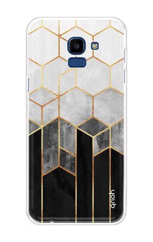 Hexagonal Pattern Soft Cover for Samsung Galaxy ON6
