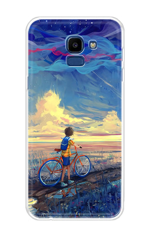 Riding Bicycle to Dreamland Soft Cover for Samsung Galaxy ON6