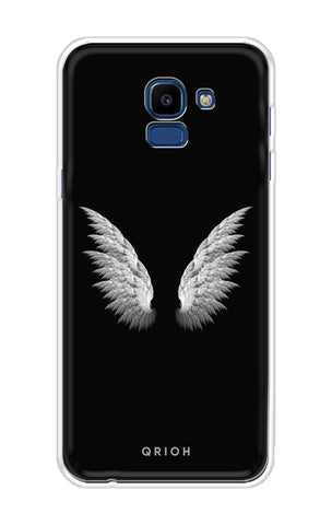 White Angel Wings Soft Cover for Samsung Galaxy ON6