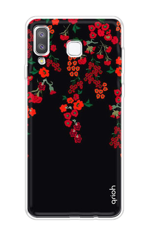 Floral Deco Soft Cover For Samsung Galaxy A8 Star