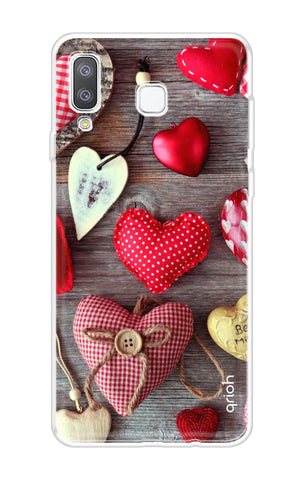Valentine Hearts Soft Cover for Samsung Galaxy A8 Star